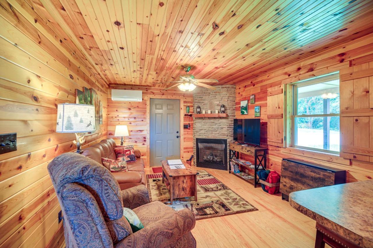 Blue Ridge Mountain Cabin With Views And Hot Tub Sparta ภายนอก รูปภาพ