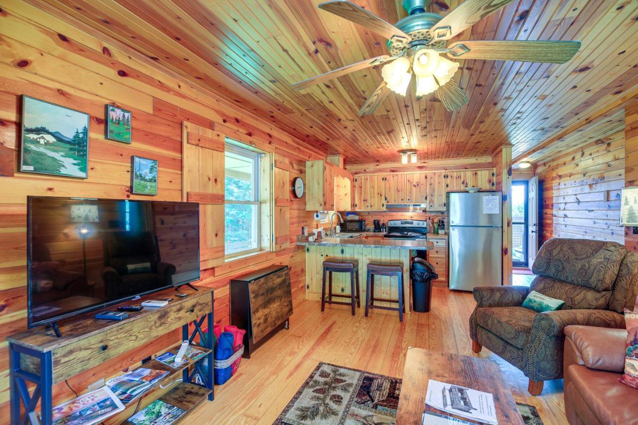 Blue Ridge Mountain Cabin With Views And Hot Tub Sparta ภายนอก รูปภาพ