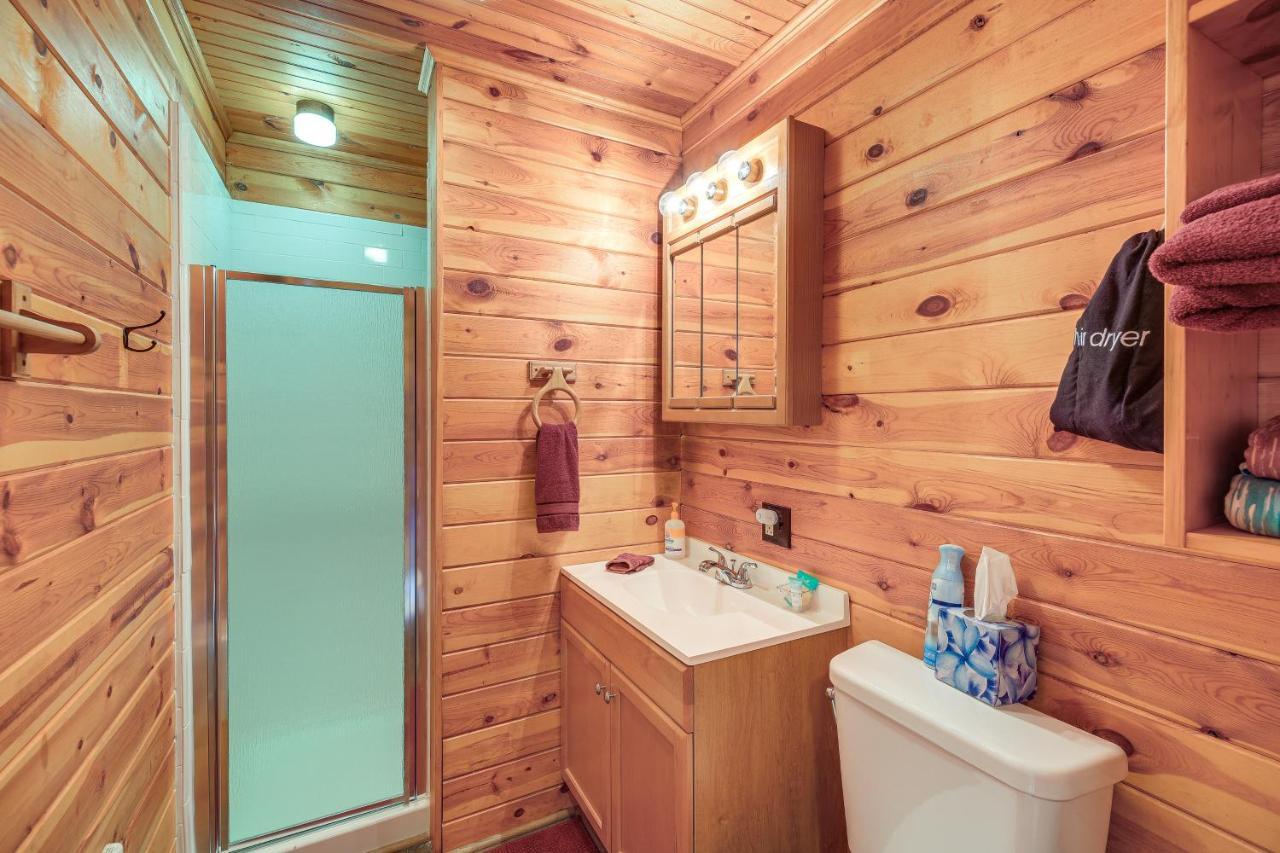 Blue Ridge Mountain Cabin With Views And Hot Tub Villa Sparta ภายนอก รูปภาพ